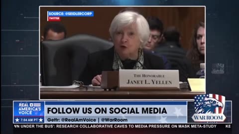 Janet Yellen Admits Regional Banks Will Not Be Bailed Out - Only Big Banks in San Fran, NY, etc.