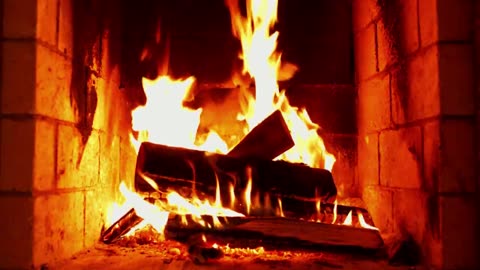 Relaxing and Cozy Fireplace | Crackling Fire for Relaxation, Sleep, Work and Study