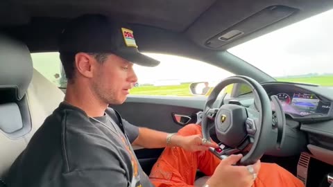 Angry car experiment 😂😂#viral #carlover #shorts LAUNCHING A LAMBORGINI WITH A GIANT SLINGSHOT