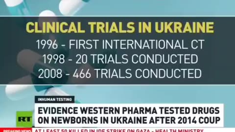 Clinical trial in ukraine on children since 2014