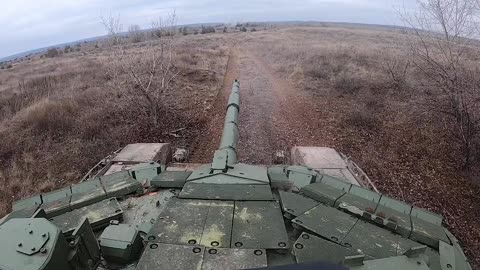 Russians Practice Shooting With Modern T-90M 'Breakthrough' Tanks In Military Operation Zone