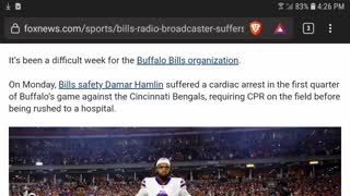 BUFFALO BILLS ANNOUNCER SUFFERS STROKE!