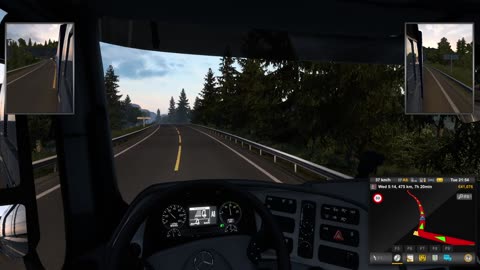 Euro Truck Simulator 2 Gotheburg scenic run