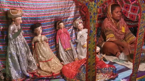 Pakistan famous puppet show (putli tamasha)