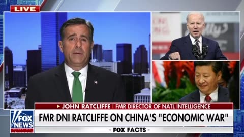 John Ratcliffe: This is an economic war with China