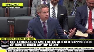 They [FBI] Did Know About Hunter Biden Laptop