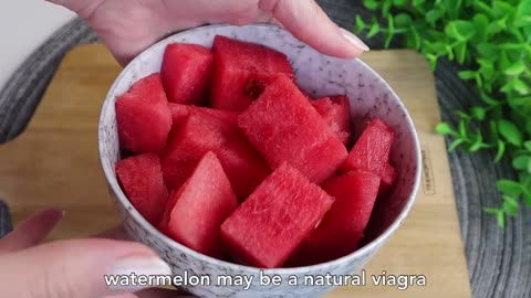 Watermelon juice - Homemade Viagra - Make Your Own Love Potion! be a lion in bed again!