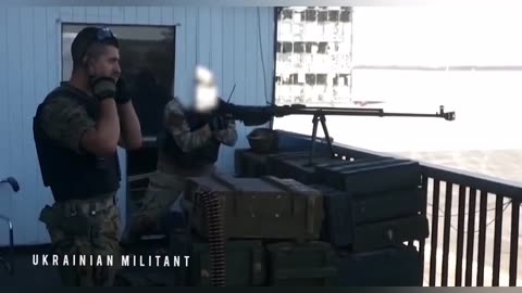 Incredible Combat Video from Ukrainian Militant