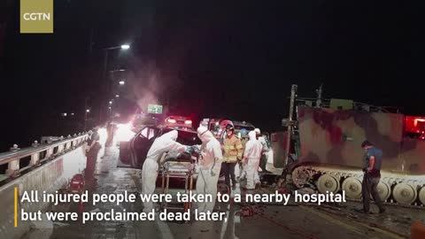 Four killed, one injured in crash between U.S. armored vehicle, private car in S. Korea