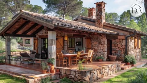 Embrace Timeless Beauty : Essential Features Small Mediterranean Home Design With Veranda