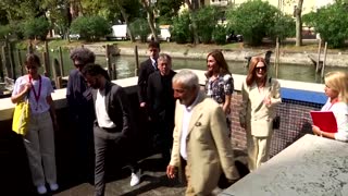 Julianne Moore arrives at Venice Film Festival