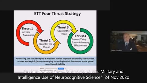 [2020] Dr. James Giordano: "Neurocognitive Science & Technologies are being applied in military and defence agendas worldwide"