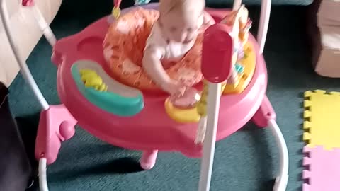 First video of Babygirl at 5 months old