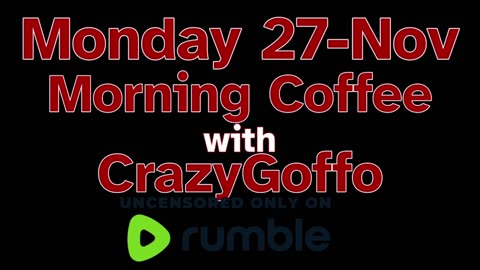 Morning Coffee with CrazyGoffo - Ep.007
