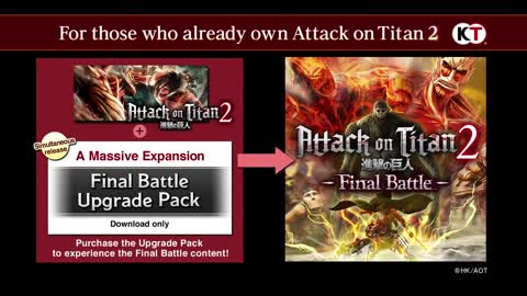 Attack on Titan 2 Final Battle - Features Trailer