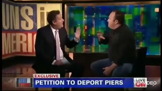 Alex Jones vs. Piers Morgan debating on CNN about gun control is one of my favorite