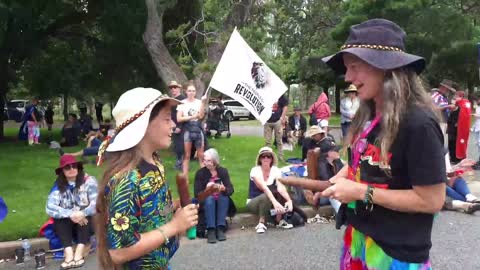 LIVE FROM CANBERRA: Governor General Protest 07/02/2022 Video 1 of 4