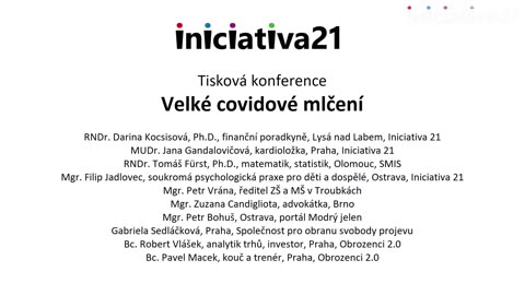 Velké covidové mlčení - přenos tiskové konference 28.2.2023