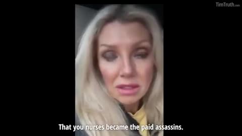 "THE NURSES BECAME THE PAID ASSASSINS" KATE SHEMIRANI BLASTS DOCTORS & NURSES COMPLICIT IN MURDER