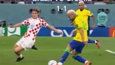 Highlight Goal World Cup 2022 Brazil VS Croatia: 1-1