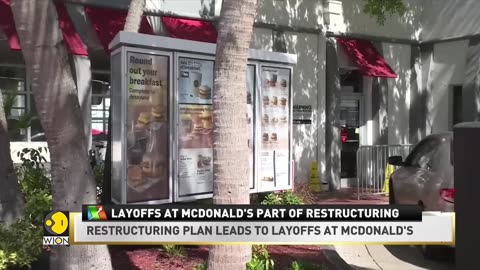McDonald's temporarily SHUTS US offices, to announce LAYOFFS | World Business Watch | WION