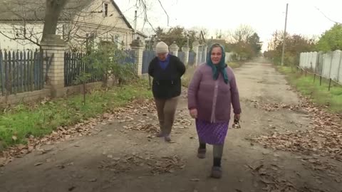 'We've been waiting for you for so long': Kherson residents greet reporters