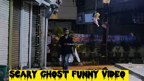 Ghost scary prank video