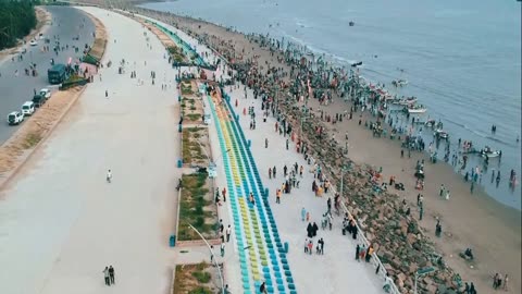 Patenga Beach is the biggest place in Chittagong
