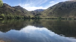 Benmore Lake, South Island, New Zealand