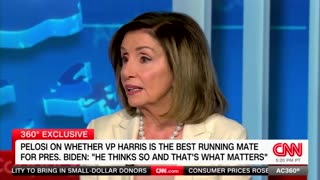 Crazy Nancy REFUSES To Say Kamala Harris Is The Best VP Choice For Biden