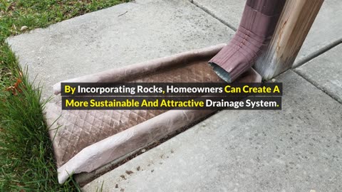 Downspout Ideas Using Rocks