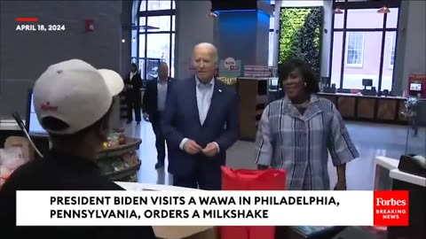 Biden’s entire visit to Wawa was staged