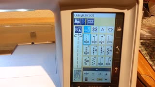 Janome Skyline S7 - Turn on Resume Mode in Settings to remember last stitch