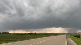 Twin tornadoes in Iowa 5-21-2024