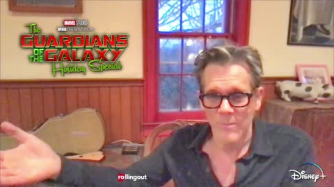 Kevin Bacon talks reuniting with James Gunn for Guardians of the Galaxy Holiday Special