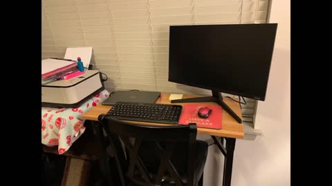 Review: Need Home Office Desk - Large Computer Desk Sturdy Black Table Foldable Desk Gaming Com...