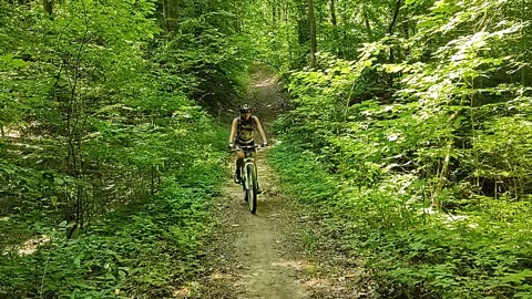 New Harmonie State Park Indiana Mountain Bike Ride MTB