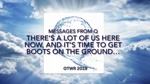 There's A Lot Of Us & Time To Get Boots On The Ground - OTWR 2019