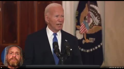 Biden Reads Teleprompter For 5 Minutes, Takes No Questions, looks like a fool