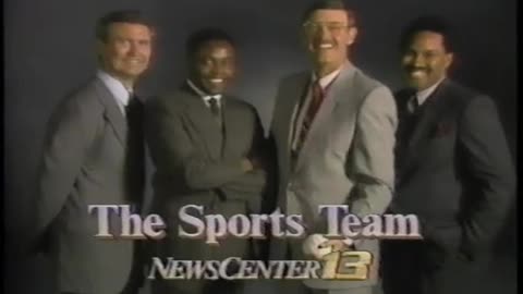 September 24, 1989 - Dick Versace Pacers Bumper & Promo for NewsCenter 13 Sports Team