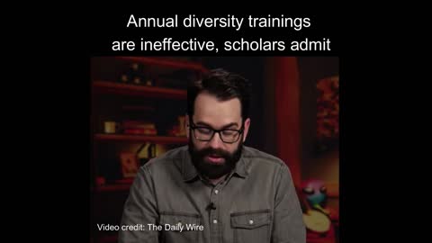 Annual diversity trainings are ineffective, scholars admit