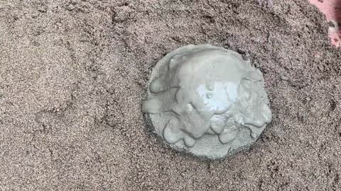 Hand-made cement coffee table