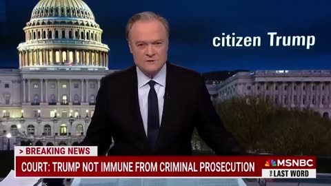 Lawrence on immunity rejection_ Trump fears Chutkan presiding at his trial