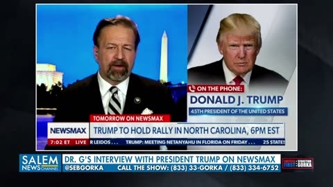 What President Trump thinks about Kamala. Sebastian Gorka on AMERICA First