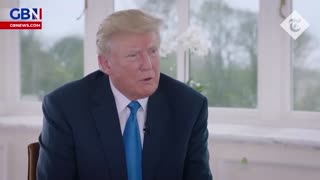 President Trump on Biden not coming to the King's coronation: Disrespectful....