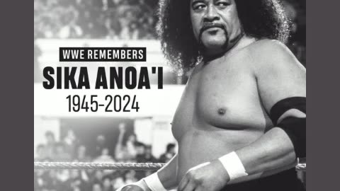 Rip to sika anoai wwe legend 🕊🙏6/25/24