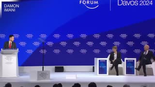 New WEF Participant Crashes 2024 Davos Meeting