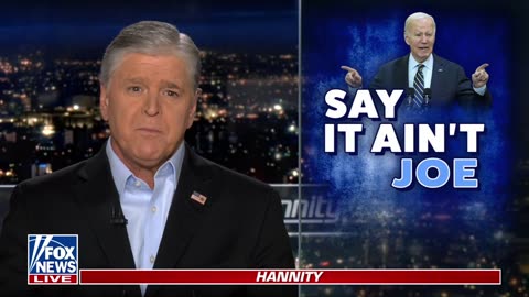 Hannity: Biden's Support Has Bottomed Out!