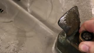 Water Fountain Sprays Onto Electrical Outlet