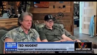 JUST IN: Ted Nugent tells Kyle Rittenhouse Michelle Obama is a man